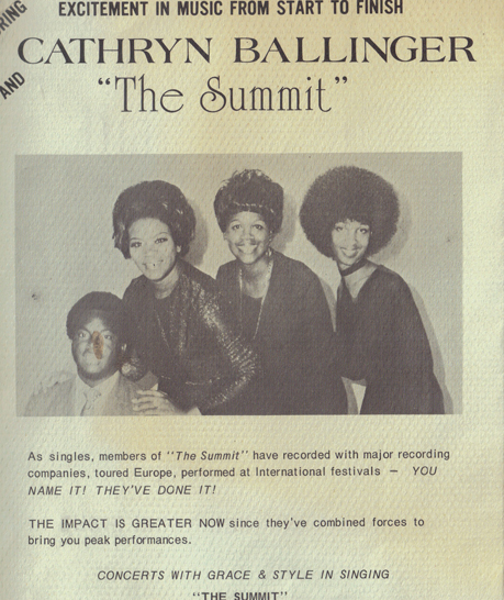 Cathryn Ballinger - The Summit